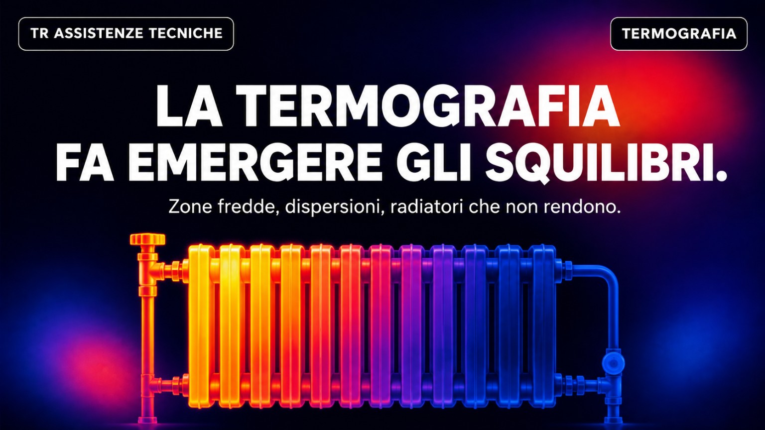 La termografia evidenzia gli squilibri